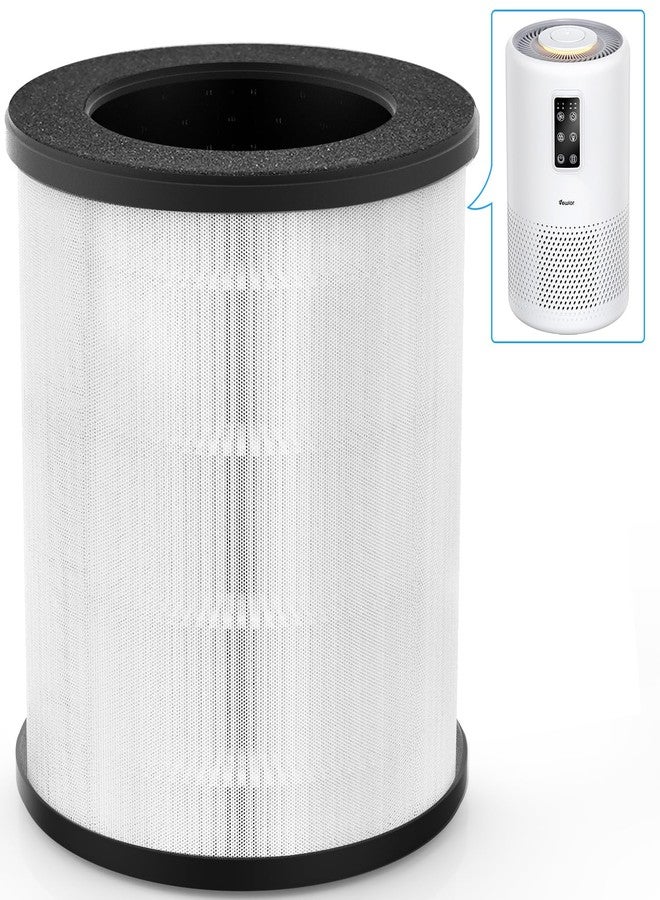 VEWIOR (1 PCS) Air Purifier B-D02U Replacement Filter, VEWIOR H13 True HEPA Air Cleaner Filter (Special for B-D02U Air Purifier) - Image 1