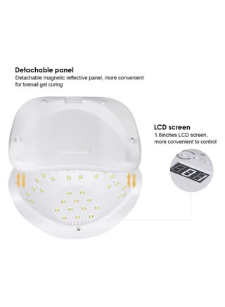54W UV LED Nail Lamp Professional Sunlight Nail Gail Dryer Machine for Fingernails Toenails - view 2