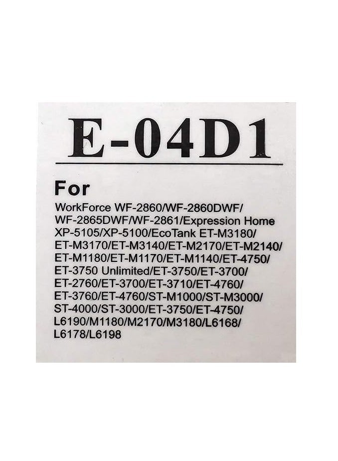 Terabyte Ink Waste Tank E-04D1 Compatible with T04D100 C13T04D100 Ink Maintenance Box for Epson Printers  - Image 2