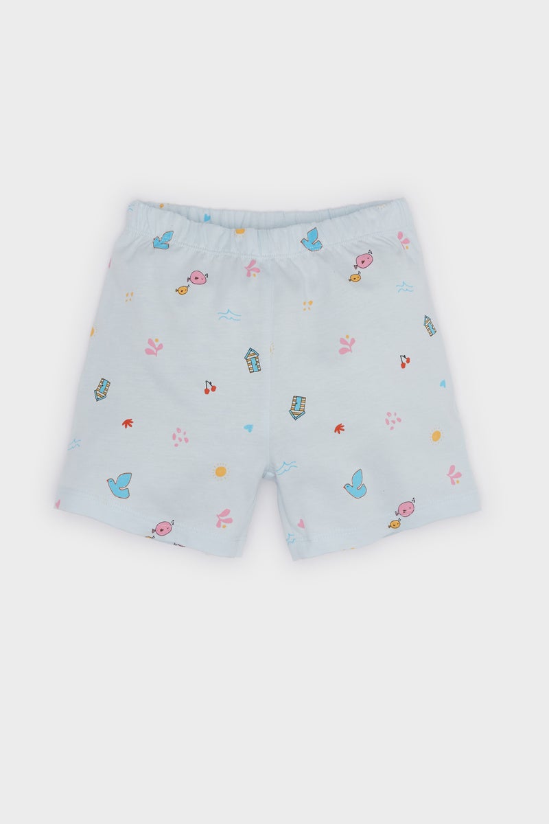 DeFacto Baby Girl 2 piece Regular Fit Knitted Pyjamas  - Image 3