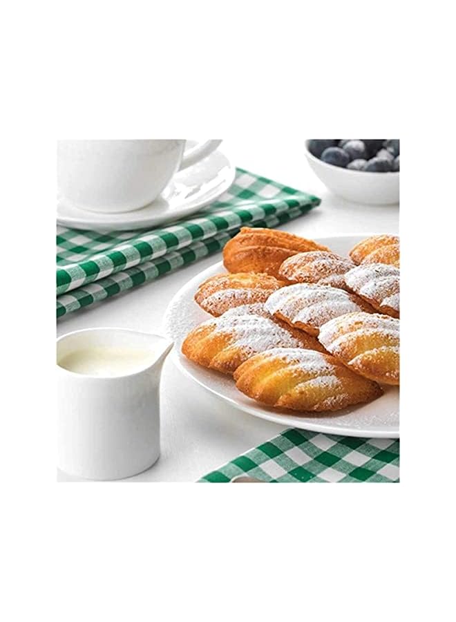 Raxoom Baking Mold 9 Cavity Homemade Seashell Cookies Chocolate Candy Cake Molds Non Stick Silicone Mold, Cake, Jelly, Pudding, Handmade Soap, Madeleine Cake, DIY Baking Tool Mould - Image 4