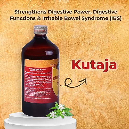 Multani Kutajarishta | Useful In Sprue & Dysentery | Relief From Diarrhea, Loose Motion & Upset/Improper Digestion | Strengthens Digestive Power, Digestive Functions & Irritable Bowel Syndrome 680 Ml - Image 4