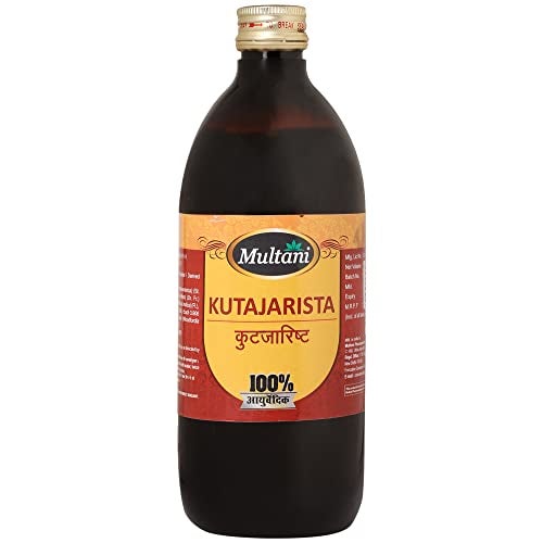 Multani Kutajarishta | Useful In Sprue & Dysentery | Relief From Diarrhea, Loose Motion & Upset/Improper Digestion | Strengthens Digestive Power, Digestive Functions & Irritable Bowel Syndrome 680 Ml - Image 1