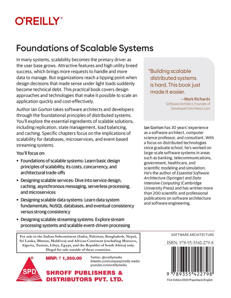 Foundations of Scalable Systems: Designing Distributed Architectures (Greyscale Indian Edition) - Image 2