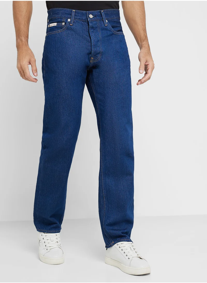 كالفن كلاين جينز Casual Straight Fit Jeans