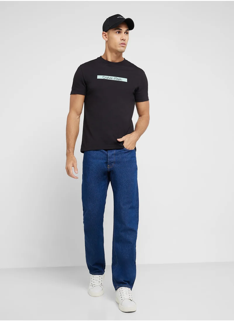 كالفن كلاين جينز Casual Straight Fit Jeans