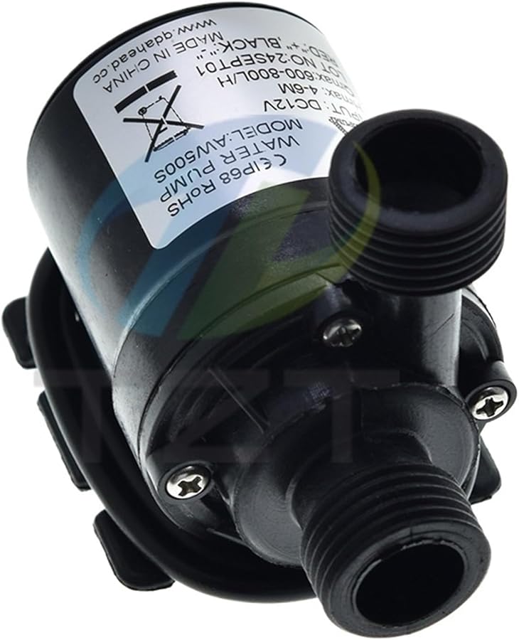 DC12V 19W 800L H مضخة مياه غاطسة بدون فرش 3 قطع لحوض السمك والنافورة والحديقة - Image 5