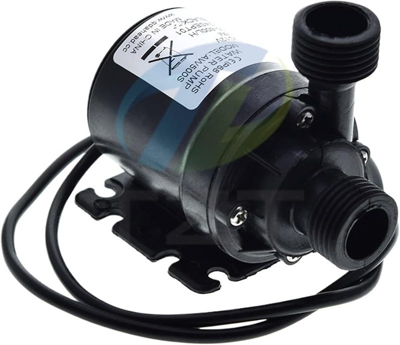 DC12V 19W 800L H مضخة مياه غاطسة بدون فرش 3 قطع لحوض السمك والنافورة والحديقة - Image 4