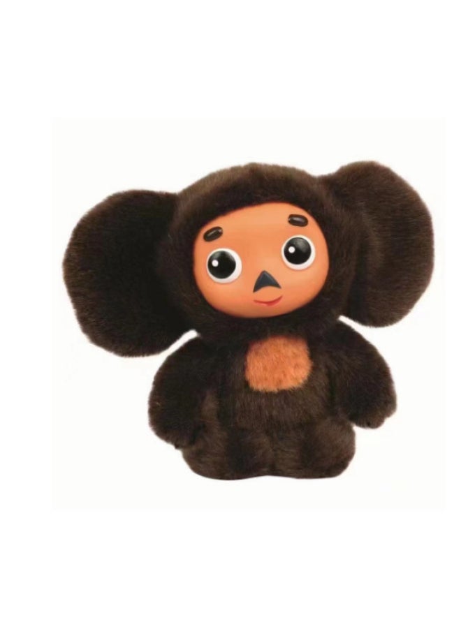 null - Russian Movie Explosions Cheburashka Monkey Plush Big Ear Monkey Plush Toy Cheburashka Monkey-Color:Embroidered Face 25cm - Image 1