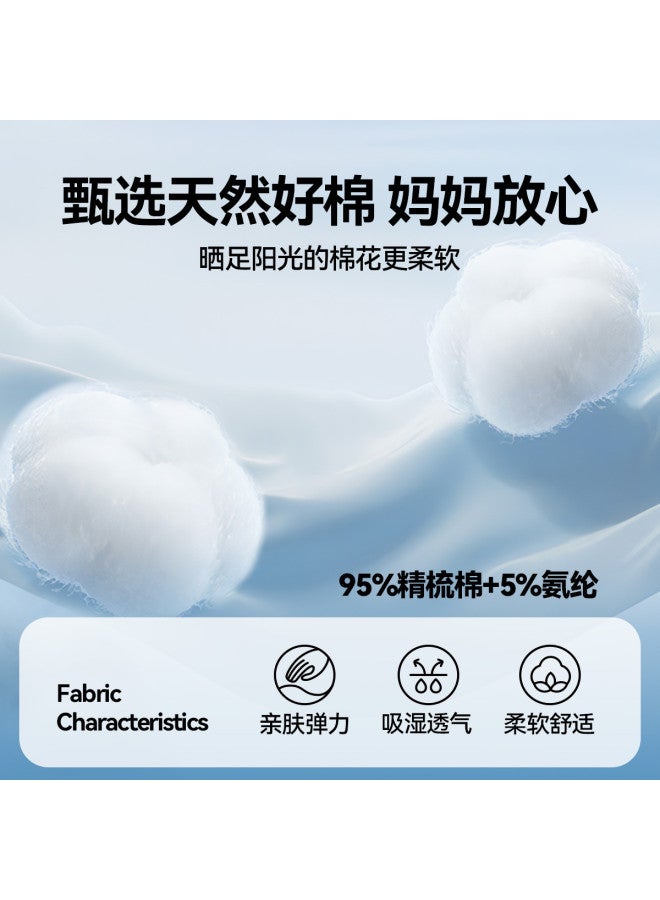 Annil سراويل داخلية قطنية مثلثية للفتيات - عبوة 3 قطع - خريف 2025 جديدة مرنة وقابلة للتنفس - Image 5