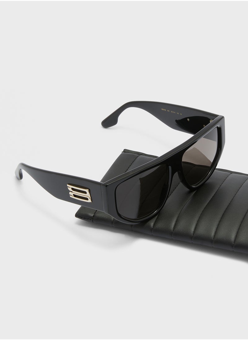 Victoria Beckham Modified Rectangle Sunglasses  - Image 5