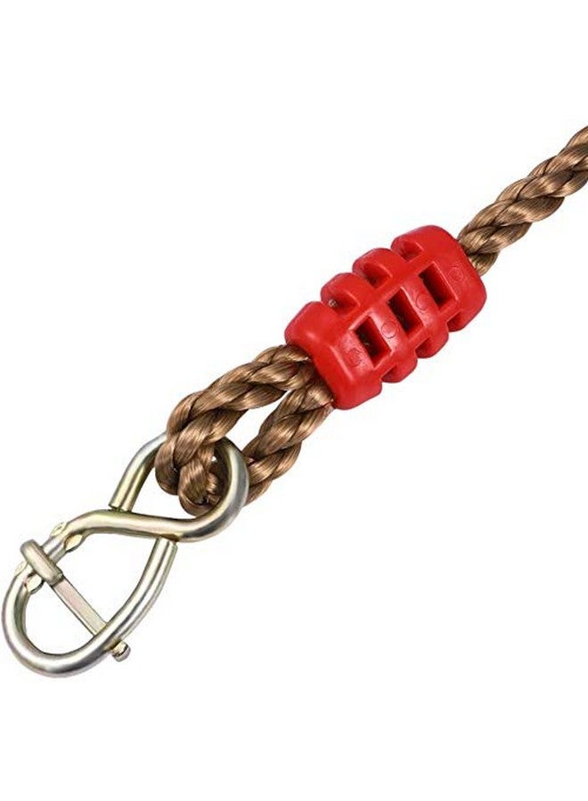 Toy Park Adjustable Climbing Nylon Rope for Outdoor Swings/Playground Set Accessories - 180 cm (6ft), 1 Carabiner Included (2) - Image 4