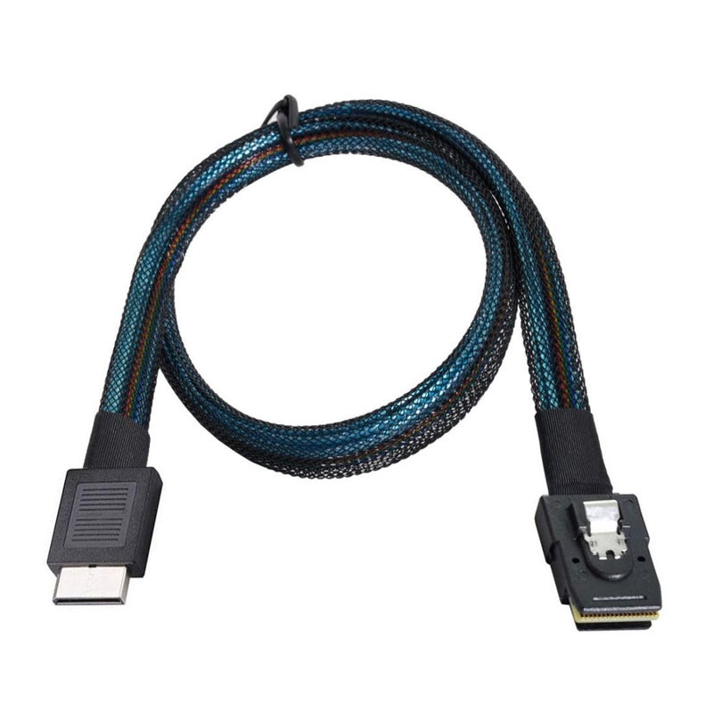 Chenyang Oculink SFF-8611 4i to SFF-8087 36Pin PCIe PCI-Express Slimline SSD Data Active Cable 50cm - Image 1