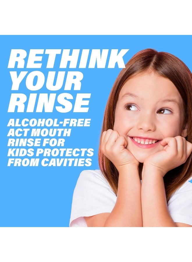 ACT Kids Anticavity Fluoride Rinse Pineapple Punch 16.9 fl. oz. Accurate Dosing Cup, Alcohol Free - Image 3