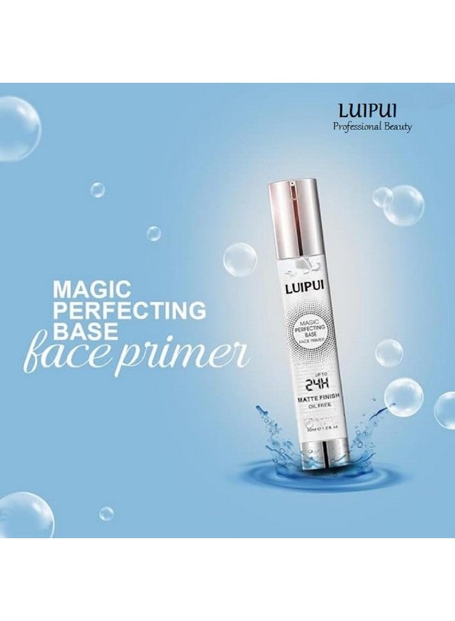 Lui Pui LUIPUI Magic Perfecting Base Face Primer, 24H Matte Finish, Oil-Free, Long-Lasting, Transparent Liquid Primer - 30ml - Image 2