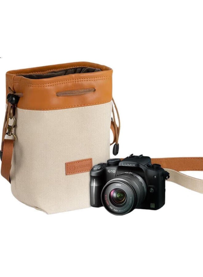 Tarion Compact Dslr Camera Inner Case B3 Photography Bag For Canon M6, Nikon, Sony Mirrorless Cameras, Storage Pouch, Portable Protective Cover - Image 3