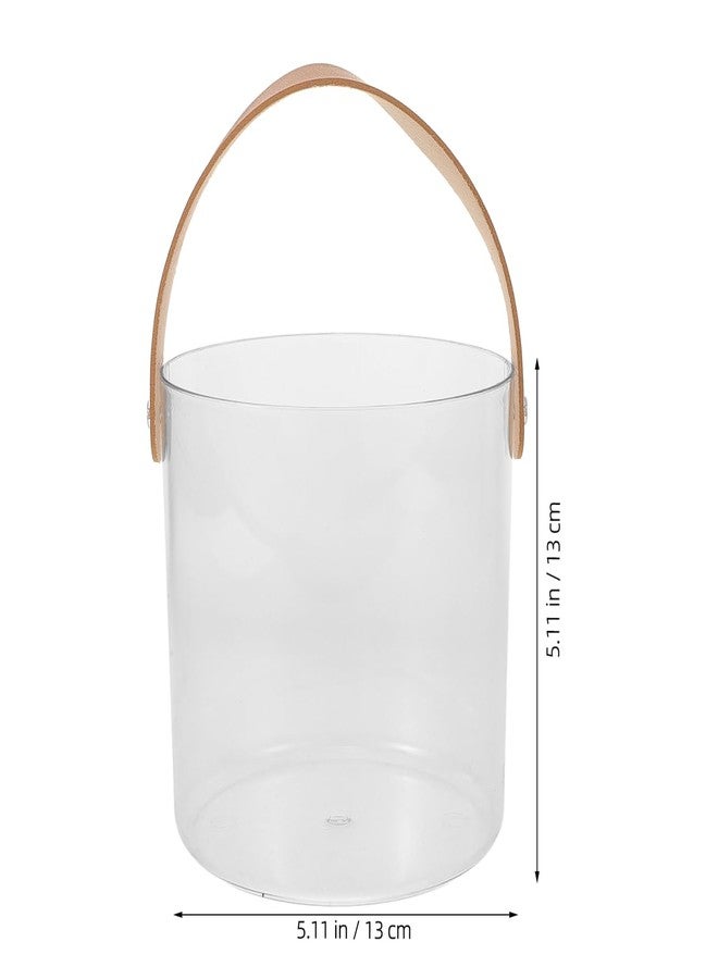 BESTOYARD 1pc Transparent Storage Basket Portable Fruit Organizer for Home Decor Design for Kitchen Countertop Living and Office Lightweight and Attractive Decoration - Image 2