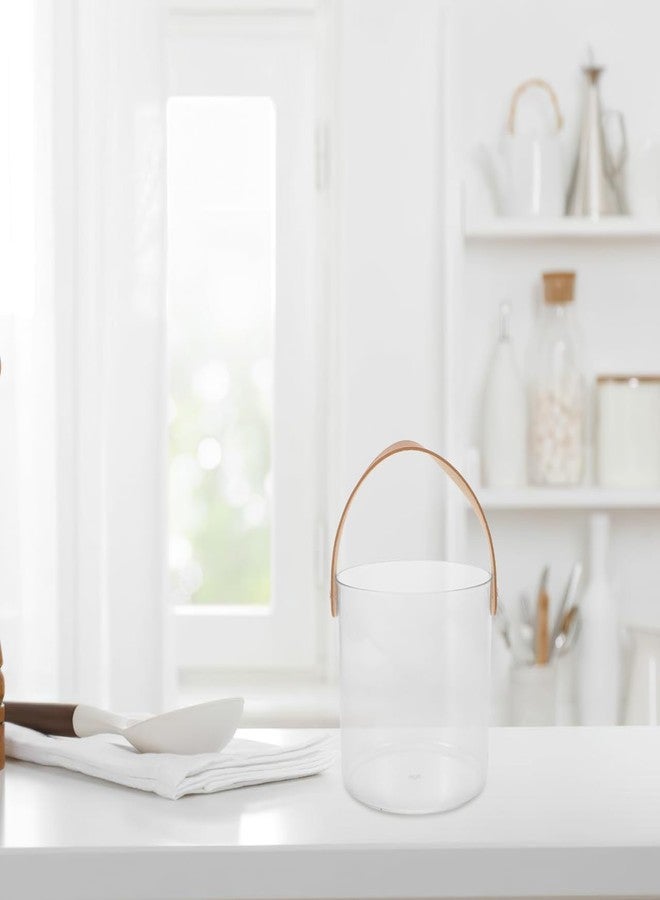 BESTOYARD 1pc Transparent Storage Basket Portable Fruit Organizer for Home Decor Design for Kitchen Countertop Living and Office Lightweight and Attractive Decoration - Image 4