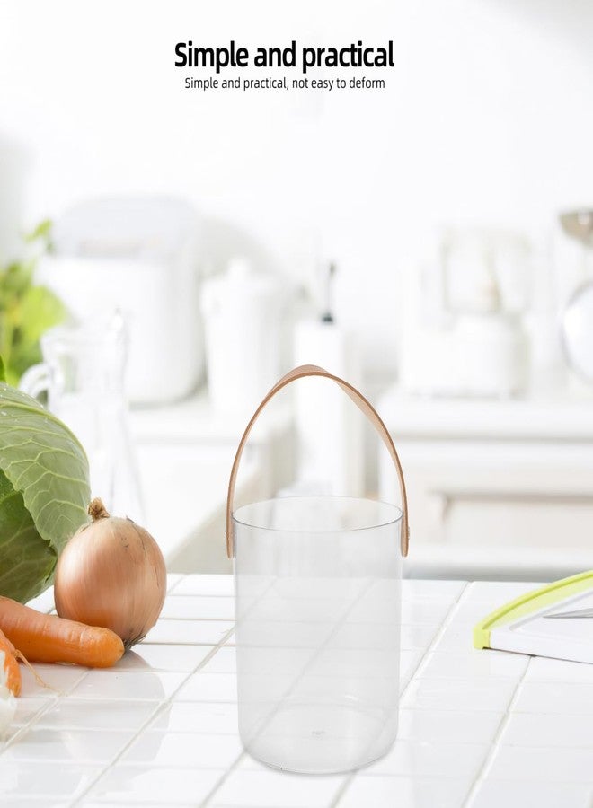 BESTOYARD 1pc Transparent Storage Basket Portable Fruit Organizer for Home Decor Design for Kitchen Countertop Living and Office Lightweight and Attractive Decoration - Image 3