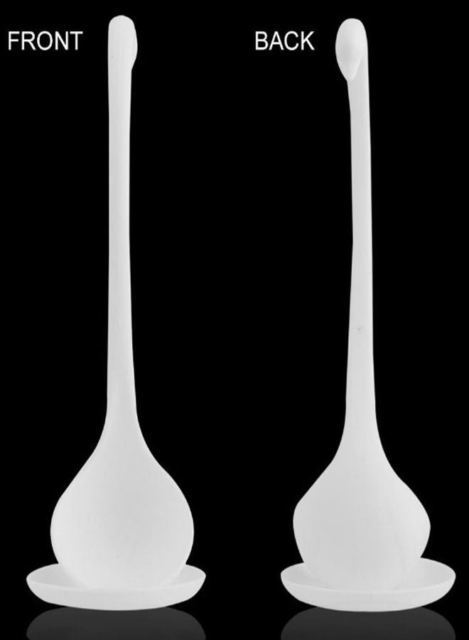 نيبمينينت ملعقة غَرف الحساء على شكل بجعة أبيض 10x11x29سنتيمتر - Image 3