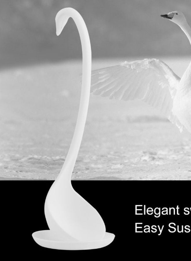 نيبمينينت ملعقة غَرف الحساء على شكل بجعة أبيض 10x11x29سنتيمتر - Image 4