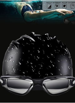 Eoptify 5 in 1 Anti-Fog Swimming Goggles with Silicone Cap Nose Plugs & Ear Plugs for Men, Women & Teenagers, Clear Vision, 180° Panoramic View, Leak Proof Goggles, Adjustable Silicone Goggle Strap UV Protection  - Image 5
