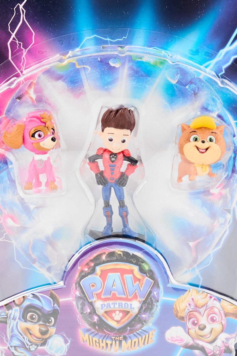 nickelodeon 3 Pcs Paw Patrol The Mighty Movie Pencil Toppers Blister, Assorted - Image 2