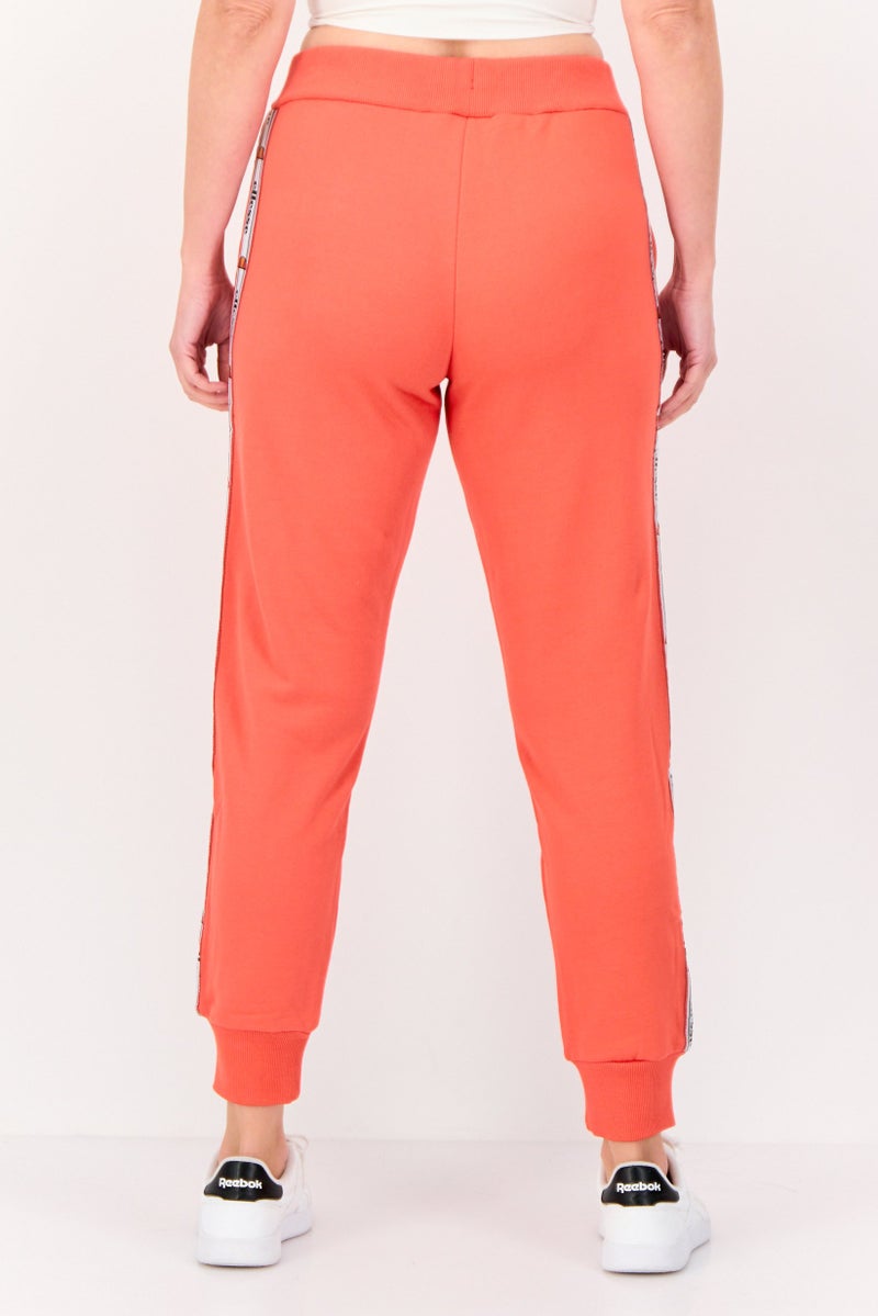 Ellesse Women Sportswear Fit Embroidered Logo Outdoor Sweatpants, Red - Image 2