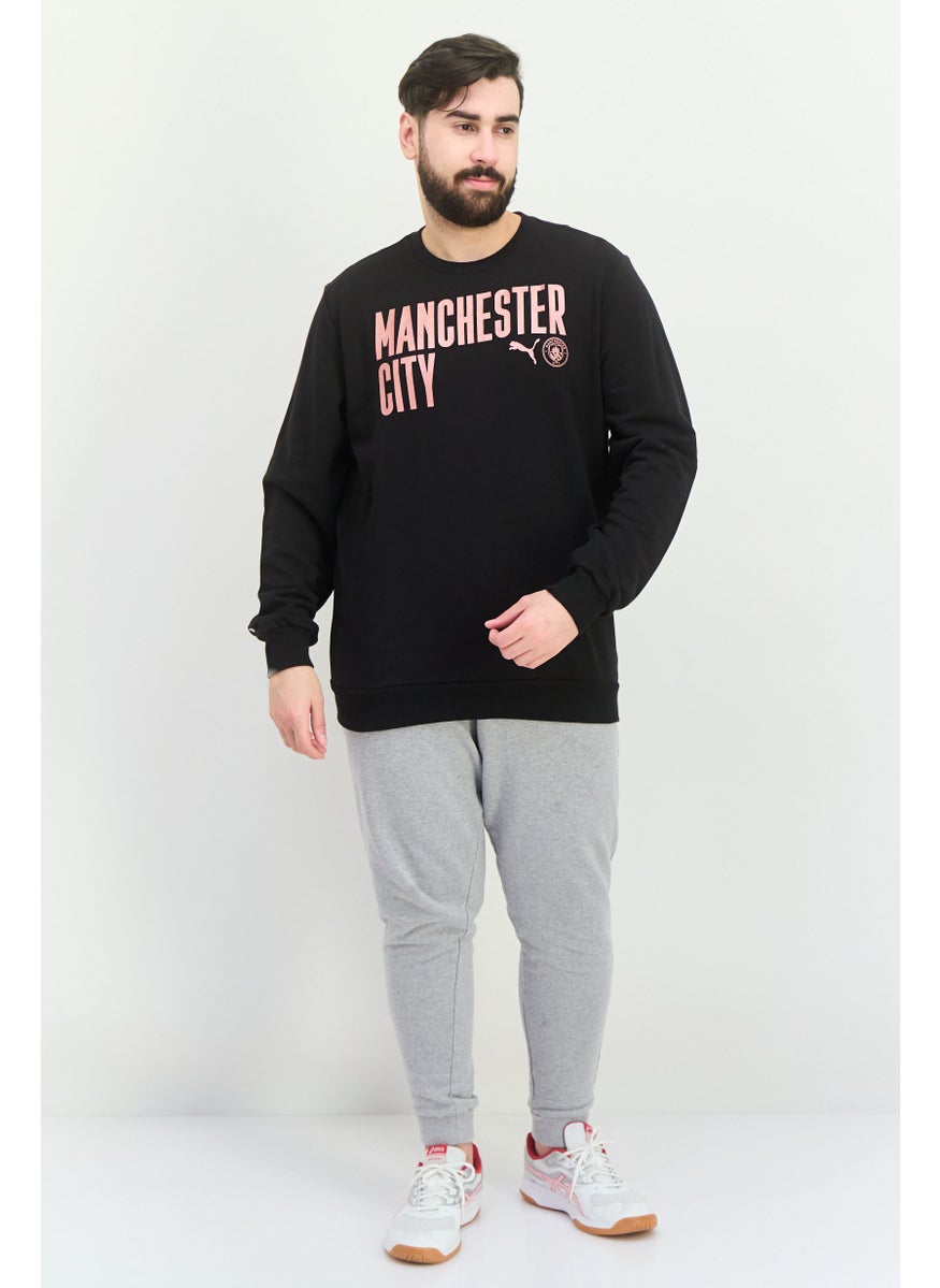 PUMA Men Sportswear Fit Long Sleeve Outdoor Sweatshirt, Black  - Image 2