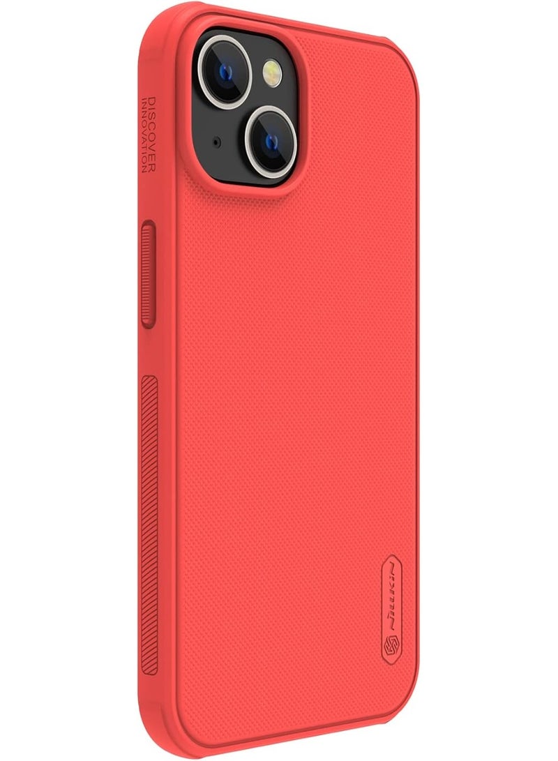 Nillkin Super Frosted Shield Pro Hard Back Cover for Apple iPhone13 6.1 inch Red - Image 1
