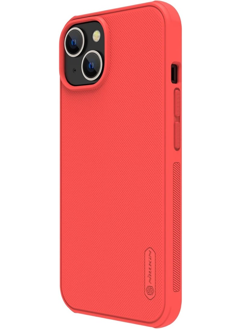 Nillkin Super Frosted Shield Pro Hard Back Cover for Apple iPhone13 6.1 inch Red - Image 3