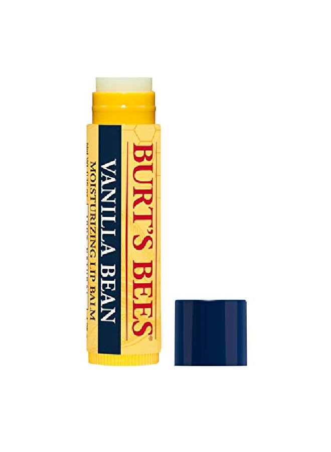 Burt's Bees 100% Natural Moisturizing Lip Balm, Vanilla Bean 4 Tubes - Image 3