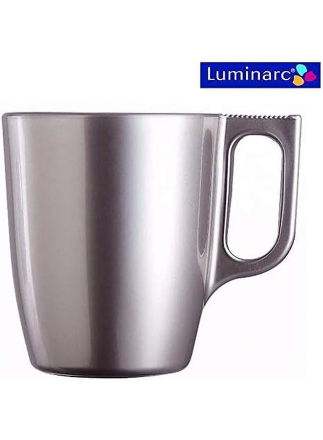 لومينارك طقم مج موكاميا فلاشي 6 قطع فضي صنع في فرنسا - Image 3