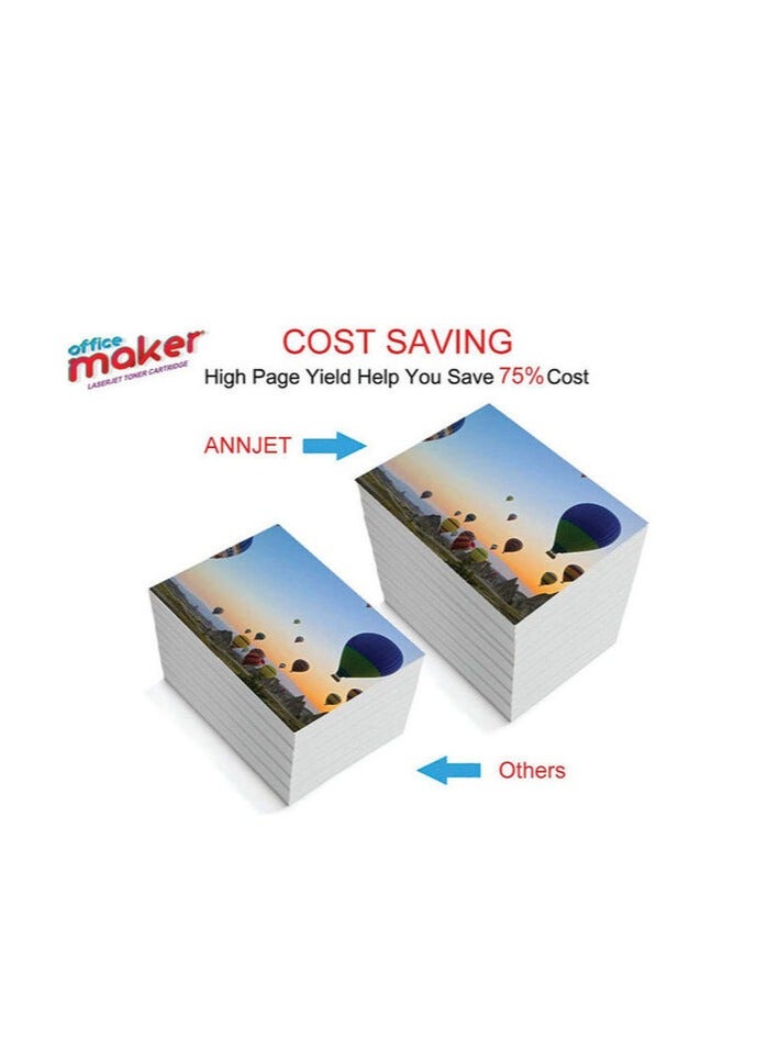 Office Maker Toner Cartridge For HP Laserjet M254 MFP M280 M281 Printer Cyan - Image 4