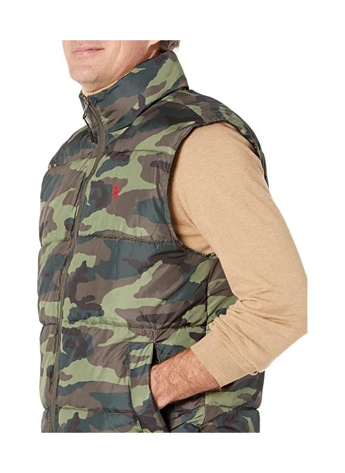 U.S. Polo Assn. U.S. POLO ASSN. Signature Vest Camo Army Green MD  - Image 2