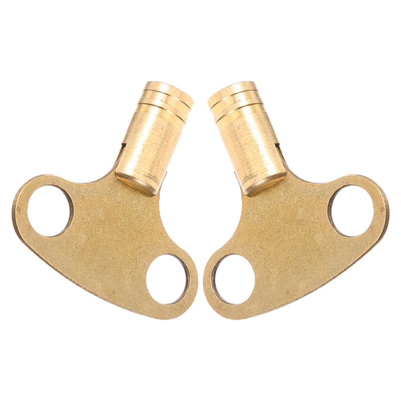 4 pcs Radiator Air Vent Key Hot Water Radiator Key Copper Wrench Key Convenient Radiator Bleeding Air Valve Key Heating Radiator Bleed Key Metal Wrench Tool - Image 5