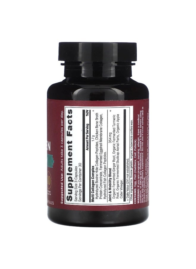Ancient Nutrition - Ancient Nutrition, Multi Collagen, Joint + Mobility, 90 Capsules - Image 1