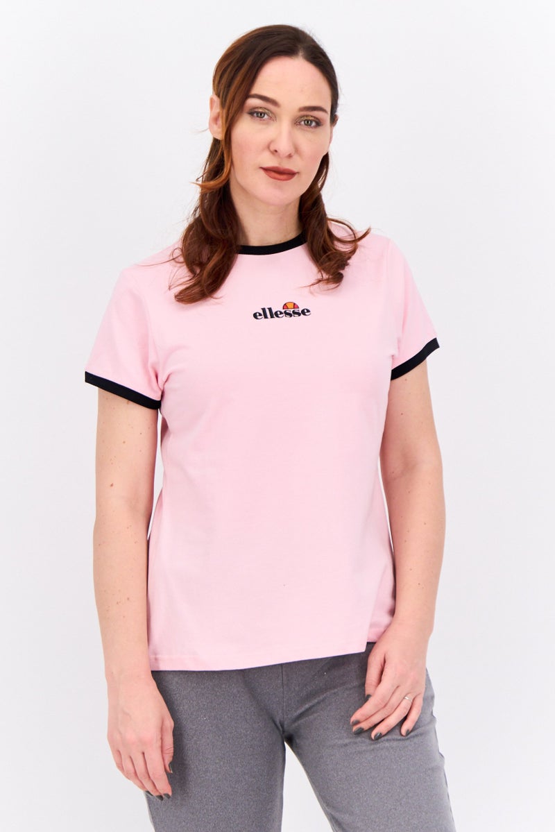 Ellesse Women Sportswear Fir Short Sleeves Outdoor Top, Pink - Image 1