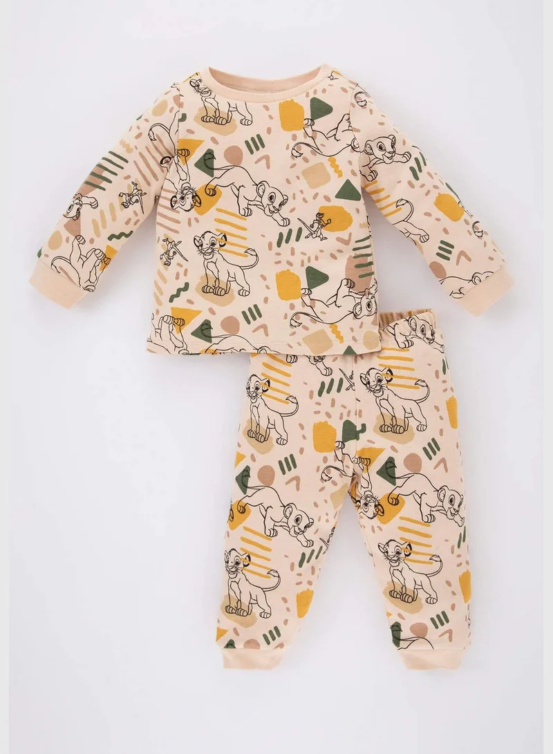 ديفاكتو 2 Pack BabyBoy Disney Lion King Licenced Bike Neck Long Sleeve Pyjamas