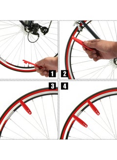 Oasisgalore 10pcs Bike Tire Levers, Portable Plastic Tire Lever for Tyre Repair Removal Tools  - Image 5