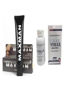 vimax Dietary supplement 60 capsules plus cream for men 