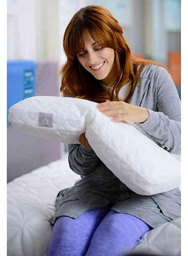 Tempur-Pedic TEMPUR-Cloud Pillow for Sleeping, Standard, White - Image 4
