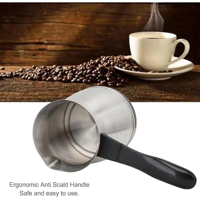 PINKE Turkish Coffee Maker Stainless Steel 600Ml Electric Turkish Coffee Machine Electric Coffee Maker Machine Pot Warmer Kettle 5 To 6 Cups Capacity For Home Travel - Image 5