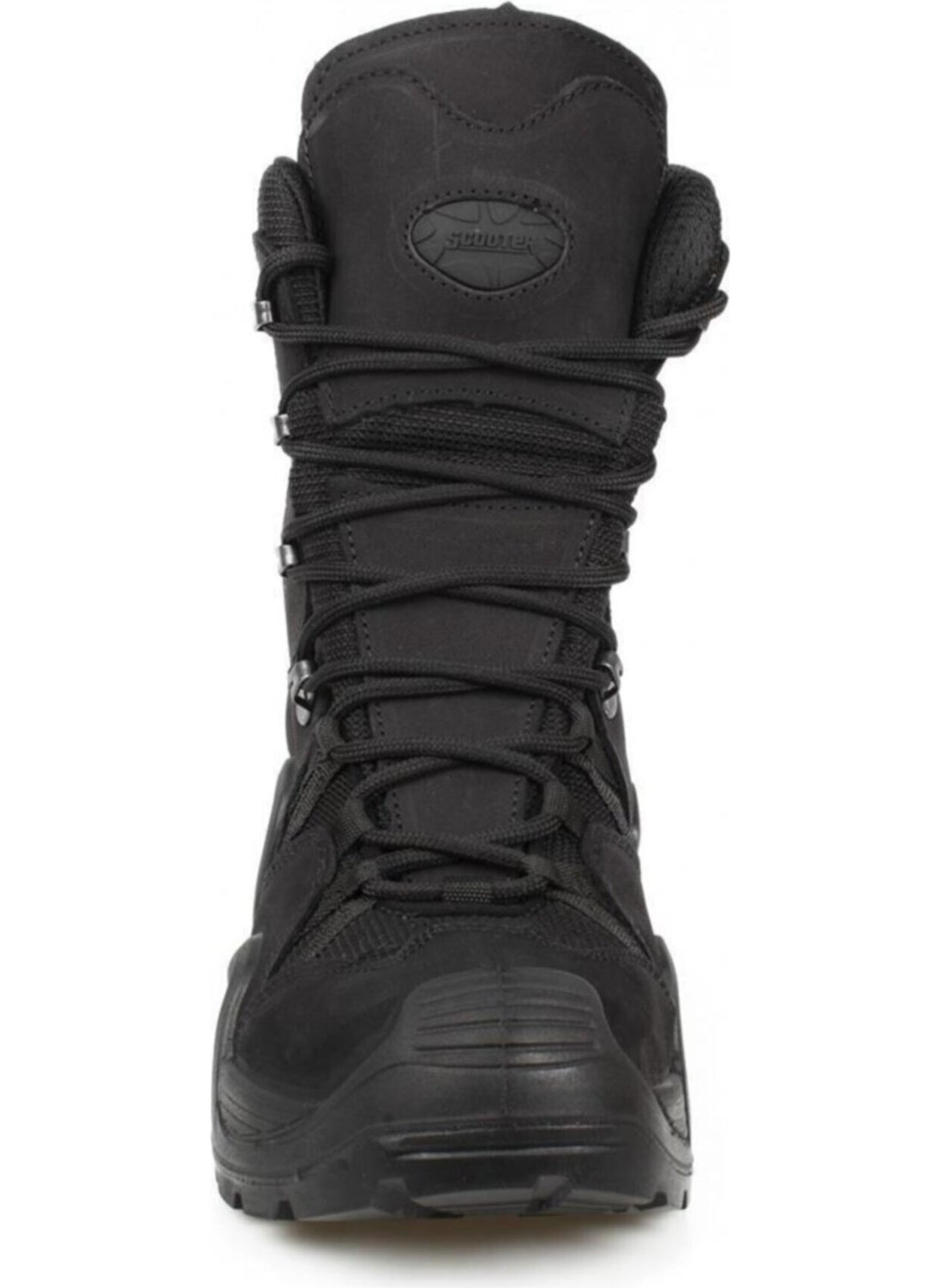 Scooter  - P1490NS Leather Waterproof Tactical Black Men's Combat Boots - Image 1