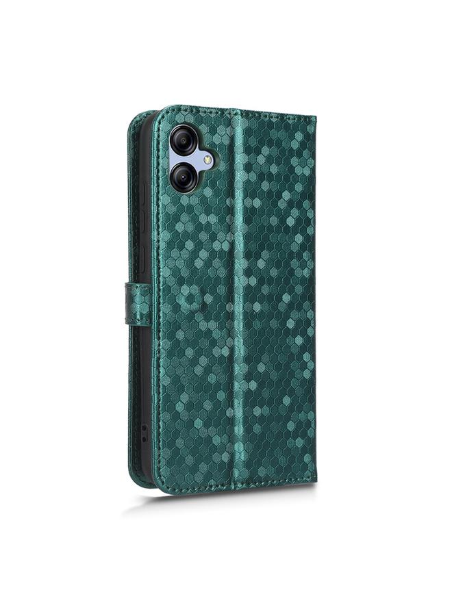 اس-توب جراب لهاتف Samsung Galaxy A04e مصنوع من الجلد بتصميم نقاط قرص العسل - Image 3