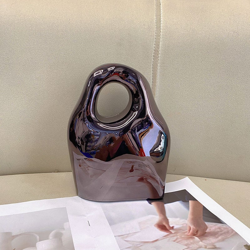 Simple Fashion Acrylic Box Bag Niche Design Irregular High-End Clutch Bag Evening Bag - Image 1
