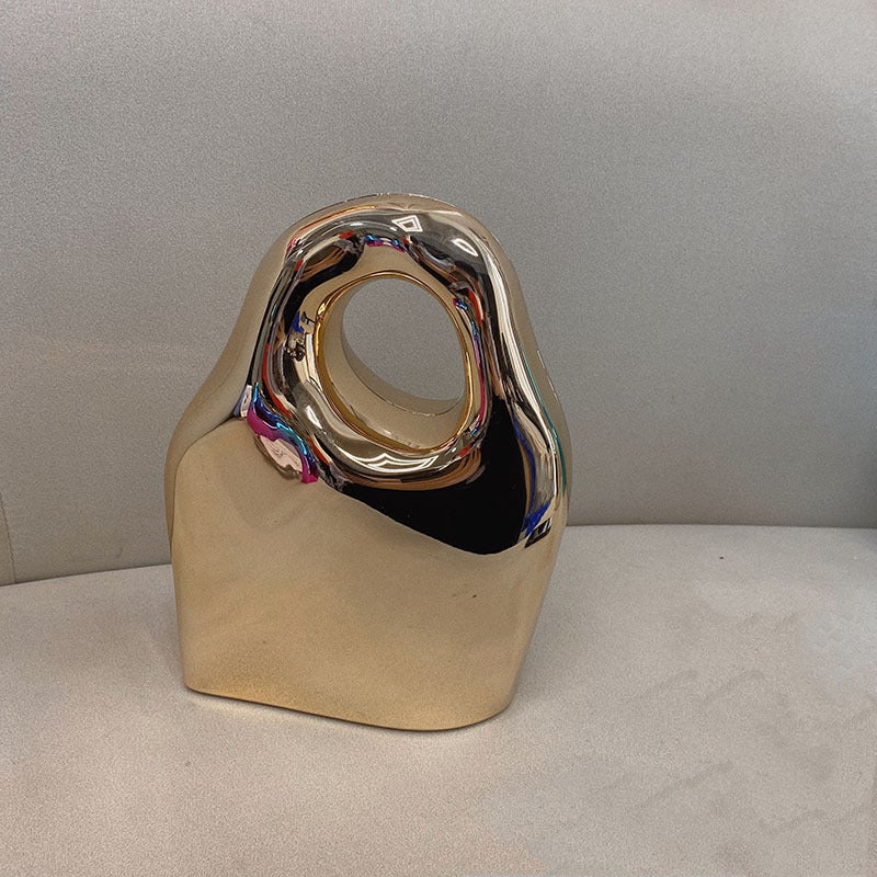 Simple Fashion Acrylic Box Bag Niche Design Irregular High-End Clutch Bag Evening Bag - Image 4