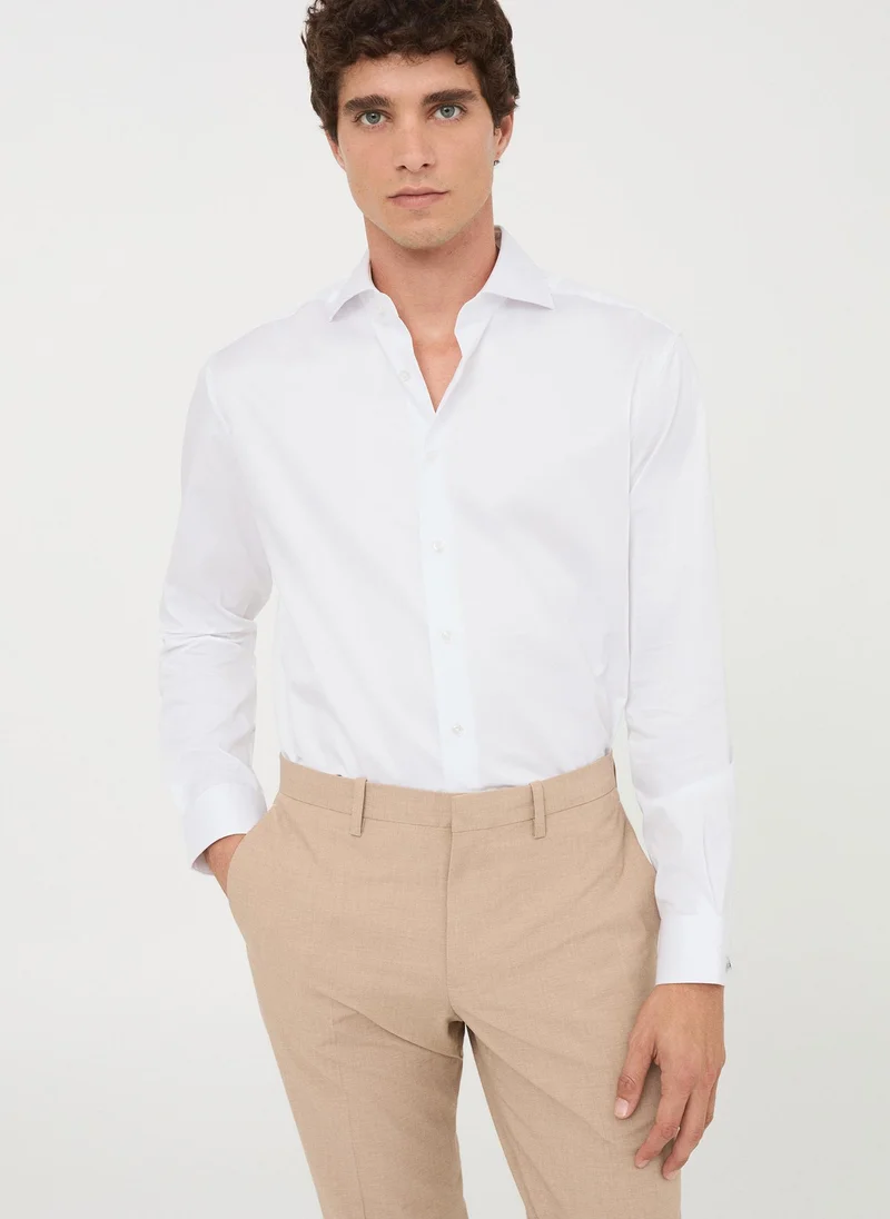 100% cotton dress shirt