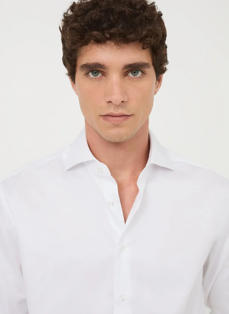 مانجو مان قميص قطني %