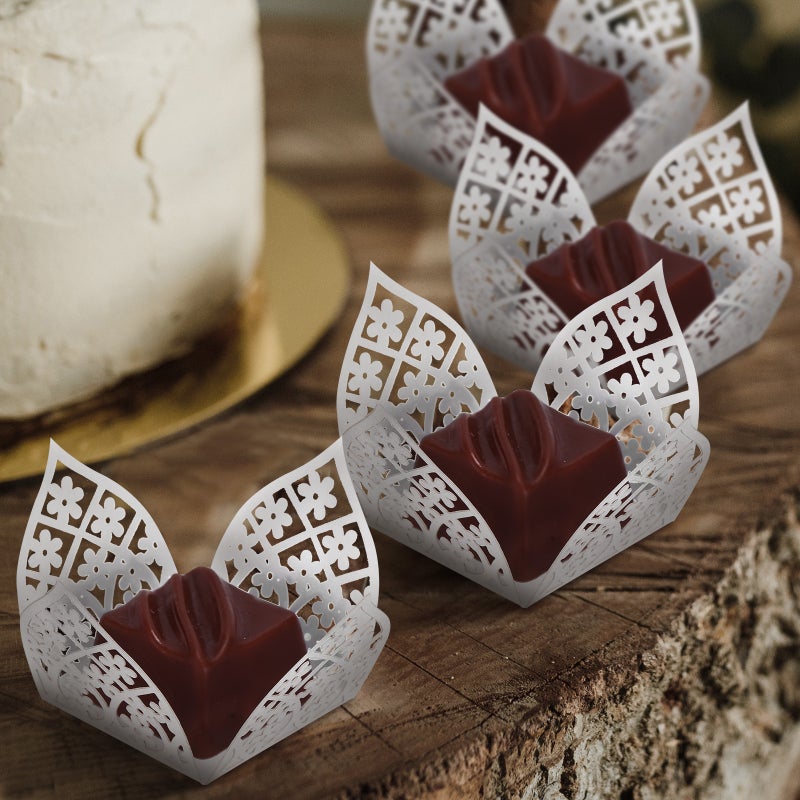 50 Pcs Candy Box Chocolate Paper Liners Truffle Cups Wedding Candy Packaging Wrapper - Image 5